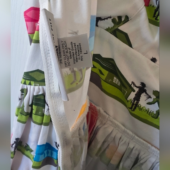 EUC LARGE Edward Scissorhands Topiary Dress - Picture 6 of 7